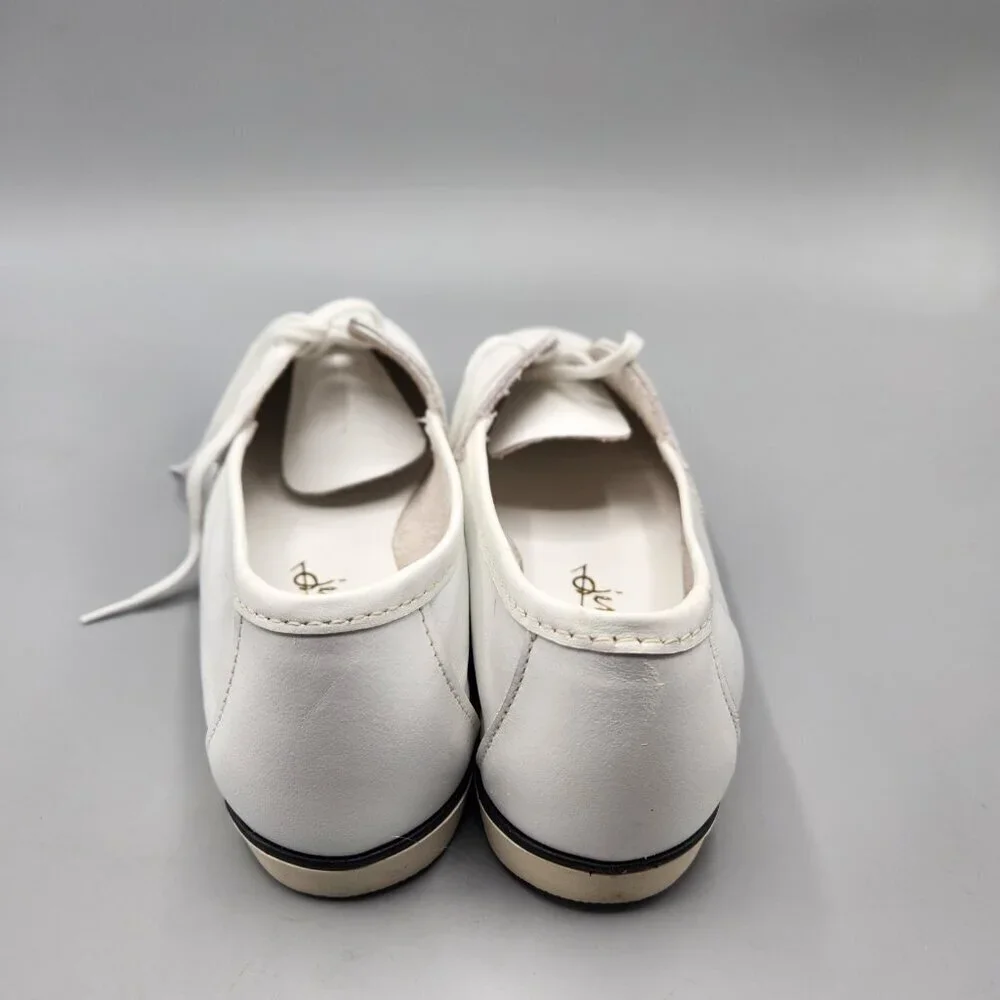 Vintage Jessica Sport Leather Oxford Nurse Shoes Size 6 NEW White - Picture 4 of 6